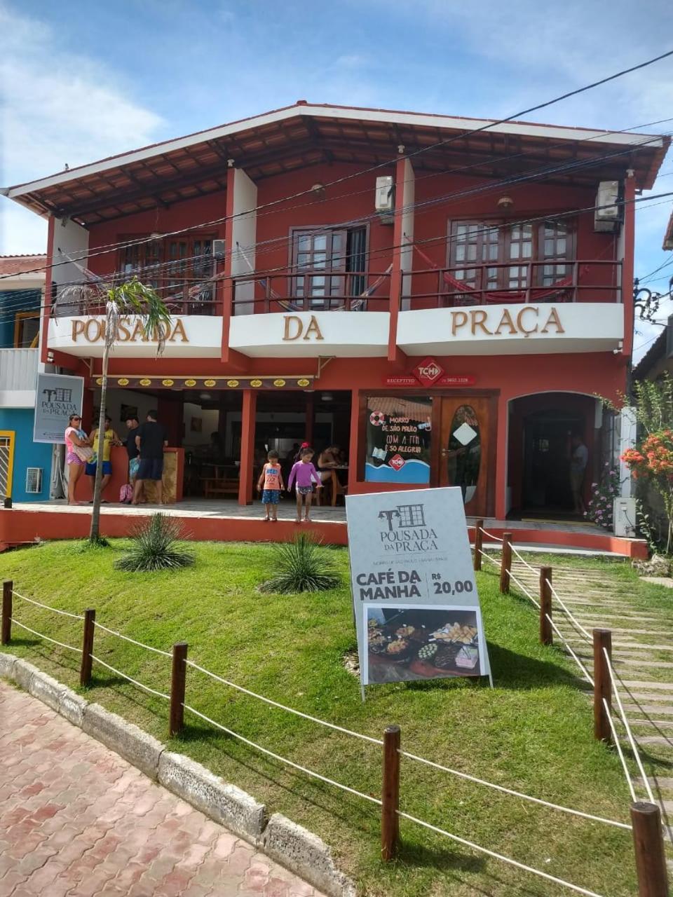 Pousada Da Praca Morro de São Paulo Exterior foto